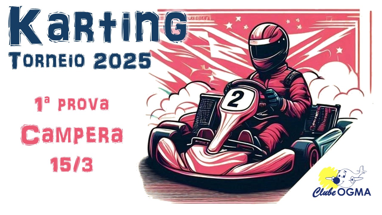 1ª prova Troféu de Karting 2025